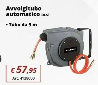 Einhell Einhell dlst 9+1 10 m 12 bar nero, grigio, arancione offerta