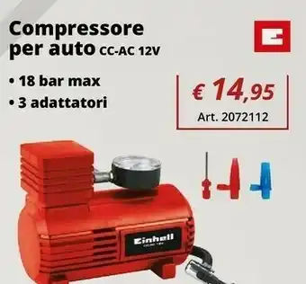 Einhell compressore per auto
