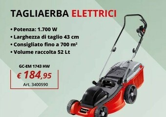 Tagliaerba elettrici
