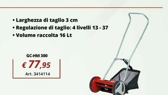 Einhell Tagliaerba manuali offerta
