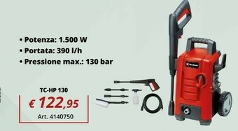 Einhell Idropulitrici offerta