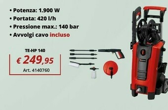 Einhell Idropulitrici offerta