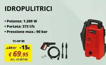 Einhell Idropulitrici offerta