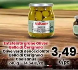 Interspar Olive verdi denocciolate Bella di Cerignola Coelsanus offerta