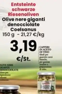 Interspar Olive nere giganti denocciolate Coelsanus offerta