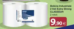 Docks Cash&Carry Bobina Industriale 2 Veli Extra Strong Classeur offerta