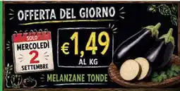 Coal Melanzane tonde offerta