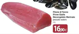 Docks Cash&Carry Filone di Tonno Pinne Gialle Decongelato Marinato offerta