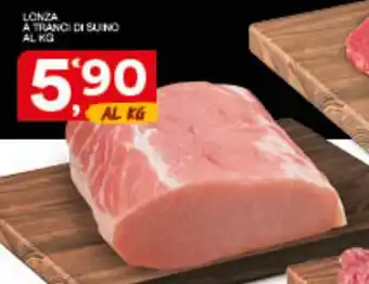 Lonza a tranci di suino