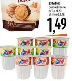 Emisfero Estathé pesca/limone offerta