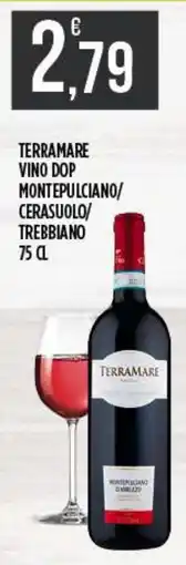 Netto Supermercati Terramare vino dop montepulciano/ cerasuolo/ trebbiano offerta