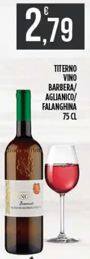 Netto Supermercati Titerno Vino Barbera/Aglianico/Falanghina offerta