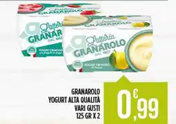 Netto Supermercati Granarolo Yogurt Alta Qualità offerta