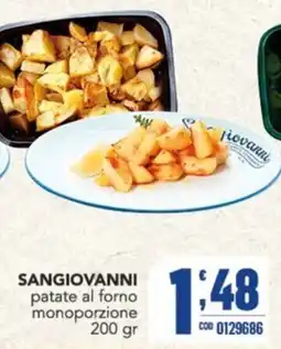 Gruppo di Palo Sangiovanni patate al forno monoporzione offerta