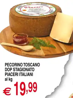 Centro Oceano Pecorino Toscano Dop Stagionato Piaceri Italiani offerta