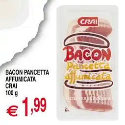 Centro Oceano Crai Bacon Pancetta Affumicata offerta