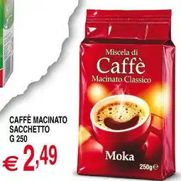 Centro Oceano Miscela di Caffè Macinato Saccheto offerta