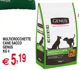 Centro Oceano Multicrocchette cane sacco Genus offerta