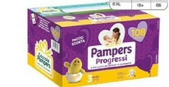 Bimbo Store Pannolini quadri progressi tradizionale e mutandino offerta