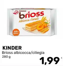 Iper Tosano Ferrero brioss albicocca e cereali offerta
