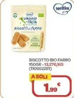 Bimbo Store Biscotto bio farro 150gr offerta