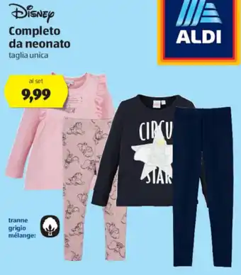 ALDI Disney Completo da neonato offerta