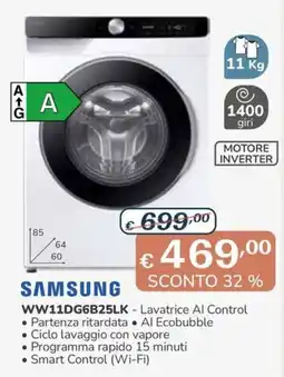 Al Pentolone Samsung Lavatrice AI Control offerta