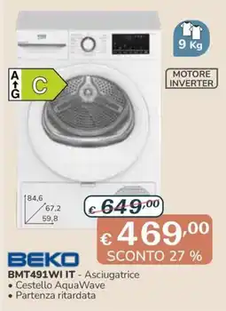 Al Pentolone Beko Asciugatrice offerta