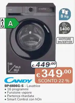 Al Pentolone Candy Lavatrice offerta