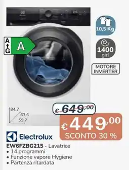 Al Pentolone Electrolux Lavatrice offerta