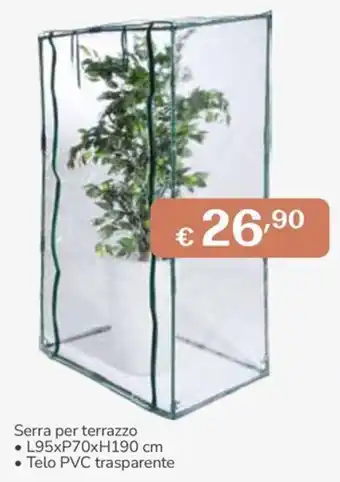 Serra per terrazzo
