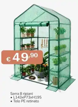 Al Pentolone Serra 8 ripiani offerta