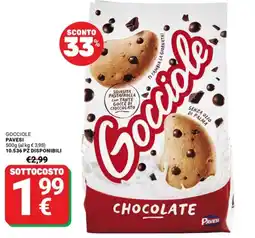 Supermercati Gulliver Gocci ole Pavesi Chocolate offerta