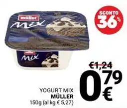 Supermercati Gulliver Yogurt Mix Müller offerta