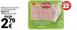 Supermercati Gulliver Prosciutto cotto di alta qualità Beretta offerta