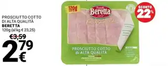 Supermercati Gulliver Prosciutto cotto di alta qualità Beretta offerta
