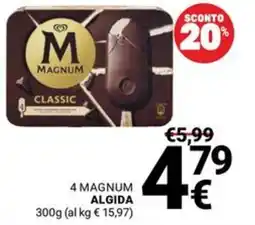 Supermercati Gulliver Magnum classic offerta