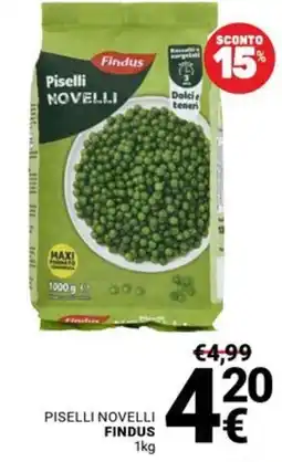 Supermercati Gulliver Piselli Novelli Findus offerta
