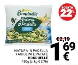 Supermercati Gulliver Natura in Padella Fagiolini e Patate Bonduelle offerta