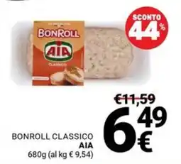 Supermercati Gulliver Bonroll classico AIA offerta