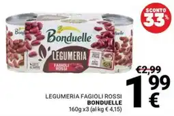 Supermercati Gulliver Legumeria fagioli rossi Bonduelle offerta