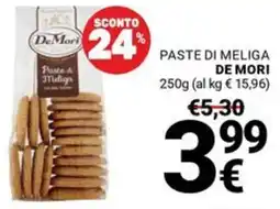 Supermercati Gulliver Paste di Meliga De Mori offerta