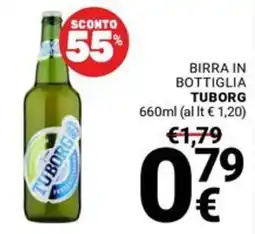 Supermercati Gulliver Birra in bottiglia Tuborg offerta