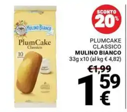 Supermercati Gulliver PlumCake Classico Mulino Bianco offerta