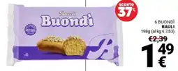 Supermercati Gulliver Buondì Bauli offerta