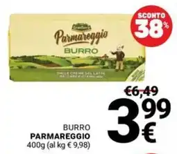 Supermercati Gulliver Burro Parmareggio offerta