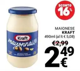 Supermercati Gulliver Maionese Kraft offerta
