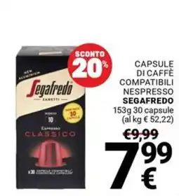 Supermercati Gulliver Segafredo Espresso Classico offerta