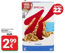 Supermercati Gulliver Special K Classic Kellogg's offerta