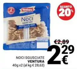 Supermercati Gulliver Noci sgusciate Ventura offerta